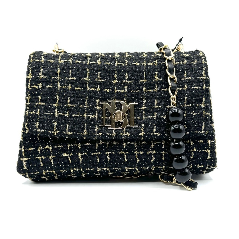 BADGLEY MISCHKA Large Quilted Crossbody Bag